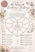 10 Acts of Kindness Challenge (Free Printable)